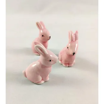 Velikonoční dekorace Porcelánový zajíc 5