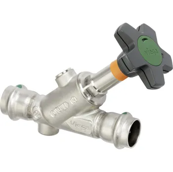 Ventil Ventil se šikmým sedlem Viega Sanpress Inox s SC-Contur 2337.5 15