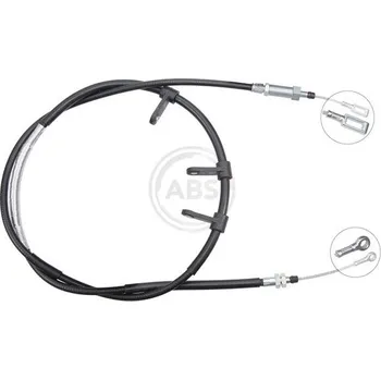 Lanko parkovací brzdy Tažné lanko, parkovací brzda A.B.S. K13984