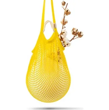 SÍŤOVÁ TAŠKA PŘES RAMENO - EKO CENTRIK ŽLUTÁ žlutá