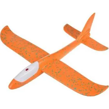 autíčko Polystyrenový letoun se světlem Oranžová