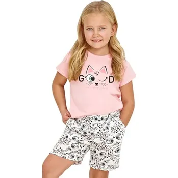 Chlapecké pyžamo Dívčí pyžamo Lexi 2901/2902/31 TARO růžová světlá 122