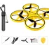 Dron Firefly Drone Dron ovládaný pohybem ruky 17 x 17 x 3,8 cm žlutý