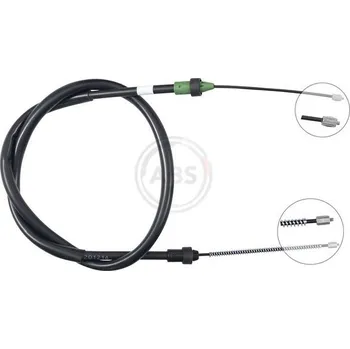 Lanko parkovací brzdy Tažné lanko, parkovací brzda A.B.S. K19824