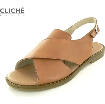 Dámská móda Nadměrné hnědé sandály, D3650-24 45