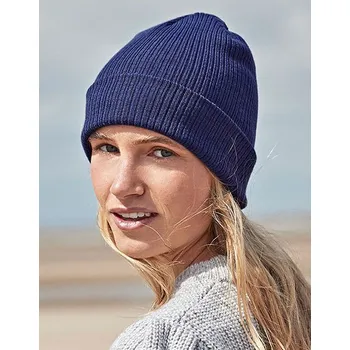 Pánská mikina Beechfield - Pletená čepice z bio bavlny B51N