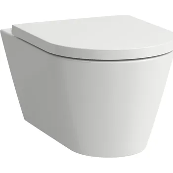 Klozet Kartell by Laufen - klozet závěsný Silent flush, rimless, hluboké splachování, bez sedátka H8213310000001