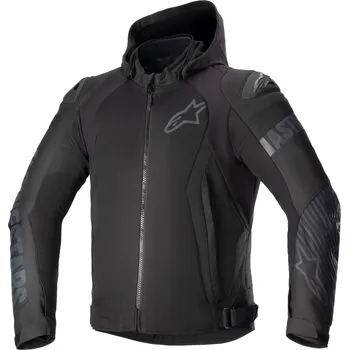 Moto bunda Bunda ZACA AIR WATERPROOF, ALPINESTARS (černá/černá) 2026 (Velikost: 4XL)