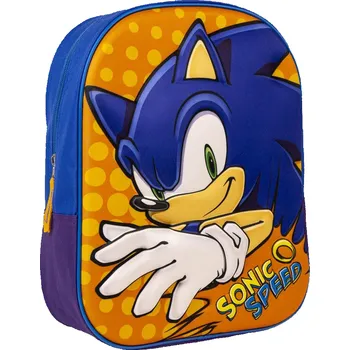 Městský batoh BATOH 3D SONIC SPEED - 8445484248364