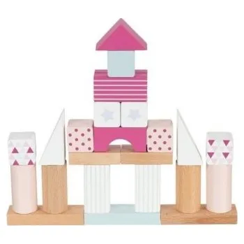 Dětské zboží Goki stavební kostky Lifestyle - Berry