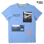 Chlapecké tričko kr.r. WOLF S2103B modré