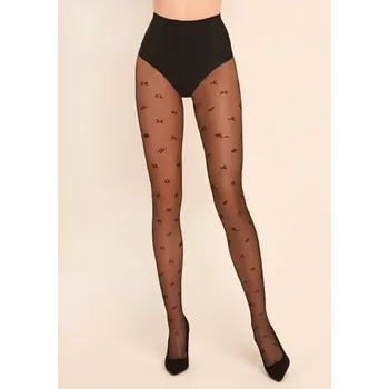 Dámské punčochy Dámské punčocháče Zodiac 498 GABRIELLA černá L