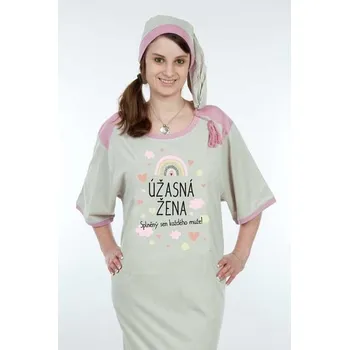 Dámská noční košile Noční košile - Úžasná žena - XL