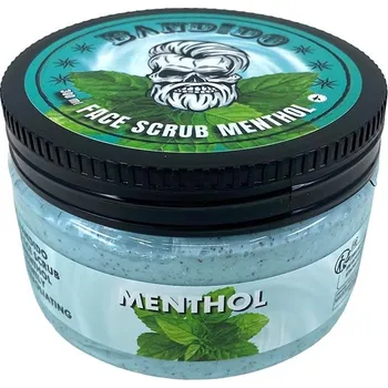 Pleťový peeling Peeling na obličej s mentolem BANDIDO Face scrub menthol 300 ml