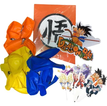 Party dekorace Dětský party sada dekorací SEVEN DRAGON BALL - 32ks Nové zboží