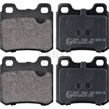 Brzdová destička Sada brzdových destiček, kotoučová brzda A.B.S. 36694