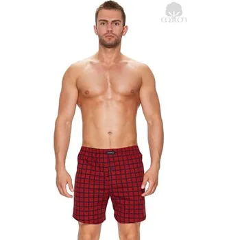 Trenýrky Pánské trenky klasik 04/5-31/742 FABIO vínová světlá 2XL