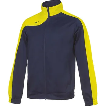 Dětská sportovní souprava Mizuno Knitted Tracksuit Jr - Navy-Yellow Velikost: 116