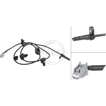 Přislušenství brzdového systému Snímač, počet otáček kol A.B.S. 31968