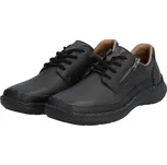 Pánské kožené polobotky 03002-00 Rieker černé Barva: schwarz, Velikost: 46