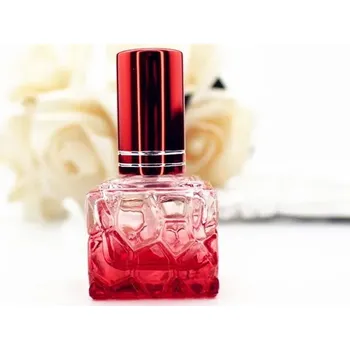 Barevná skleněná lahvička na parfém | 10ml - Červené