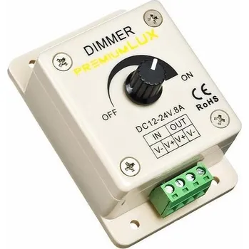 Příslušenství pro LED osvětlení PREMIUMLUX Stmívač pro LED pásky a žárovky 96W, 8A