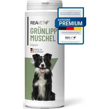 Kloubní výživa pro psa a kočku REAVET Prémiové kapsle ze slávky zelenoústé (100 ks - 300 ks) Počet kusů: 300 ks