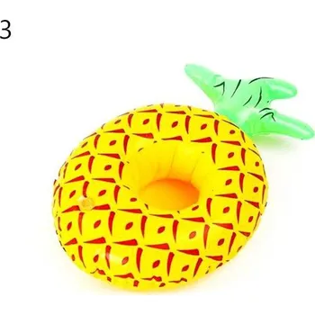 Nafukovací držák nápojů do vody - více variant - ananas 1