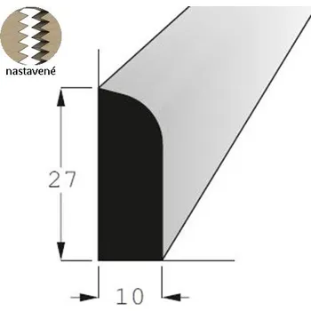 soklová lišta Dřevěná lišta RV 2710