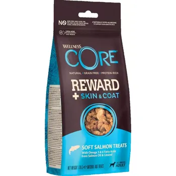 Krmivo pro psa Wellness Core Reward Dog Skin and Coat losos 170 g