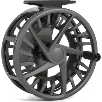 Rybářský naviják Muškařský naviják Waterworks Lamson Remix S HD -7+ Smoke