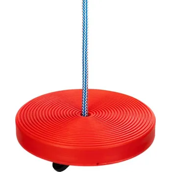 Dětská houpačka Houpačka kruh 27cm dětská závěsná nosnost 30kg plast 3 barvy