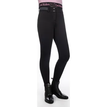 Jezdecké oblečení HKM Rajtky Hailey HKM, s gripem, dětské, černé 146-152