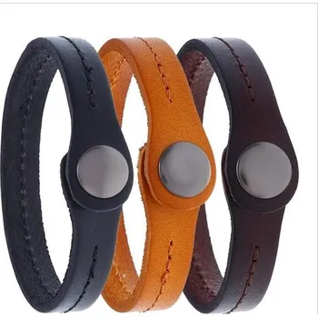 Šperk Kožený elegantní náramek Venta 19,5 cm, Barva Tmavě hnědá Lodestar 2306161909183058