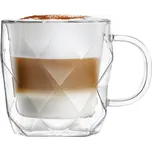 Sada hrnků Vialli Design Geo 330 ml (2-pack) 8500 průhledná TSP