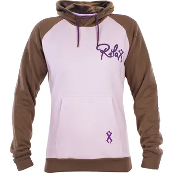 Dámská mikina Dámská mikina Rilax Bereba hnědo-růžová L