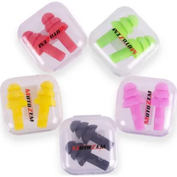 MotoZem špunty do uší zelená