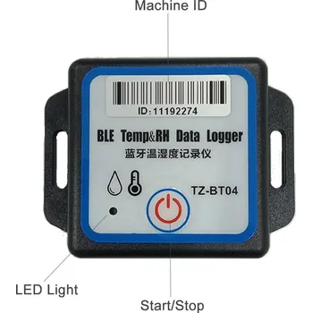 Domácí teploměr Bluetooth teploměr a vlhkoměr s pamětí