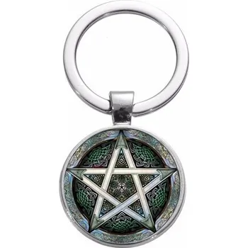 Klíčenka Supernatural (Lovci duchů) - pentagram (8)