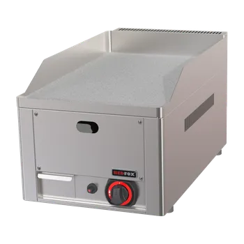 Kuchyňský gril Grilovací deska 32x48 plynová durable chrom hladká stolní | REDFOX - FTHC 30 G