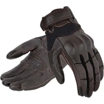 Moto rukavice Rukavice na motocykl Rebelhorn Impala hnědé S