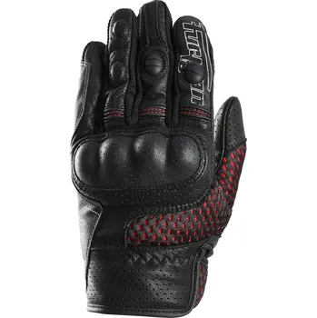 Moto oblečení Rukavice na motorku Furygan TD Air černo-červeno-bílé