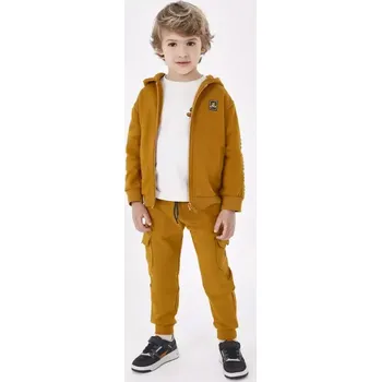 Chlapecké teplákové kalhoty jogger s kapsami mayoral 4522-22 hořčicové velikost 128 (4522-14)