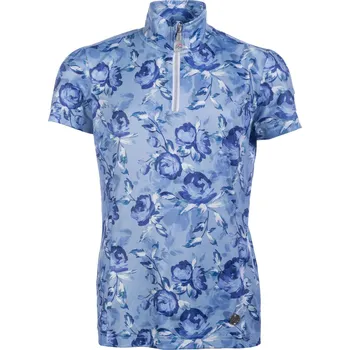 Chlapecké tričko HKM Triko funkční Charlotte HKM, dětské, dark blue/light blue 128