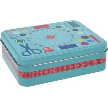 Příbor EH Excellent Houseware Šicí souprava v kovové krabičce, 92 prvky