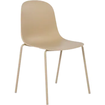 Jídelní židle POLLY židle plastová, béžová