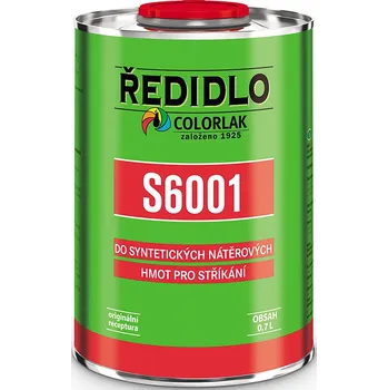 Ředidlo Colorlak ŘEDIDLO S6001 Balení: 9 l