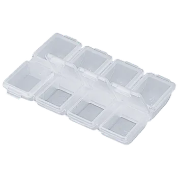 Pouzdro na rybářské vybavení Krabička Meiho FB 8 8,6×6,4×1,3cm