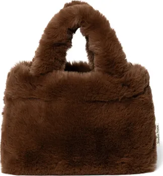 Pebalovac taka Studio Noos Kabelka Brown Faux Fur Mini