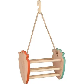 Seník FLAMINGO Frado dřevěný závěsný 15x9x28cm